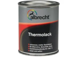 Albrecht Sprühlacke^Thermolack Schwarz matt 125 ml