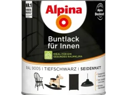 Alpina Buntlack für Innen seidenmatt 750 ml