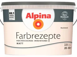 Alpina Innenfarben^Farbrezepte matt 2,5 Liter