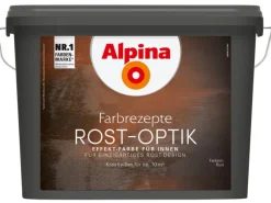 Alpina Kreativfarben^Farbrezepte Rost-Optik Komplett-Set