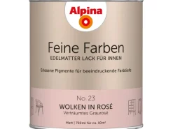 Alpina Feine Farben Lack No. 23 Wolken in Rosé® Graurosé edelmatt 750 ml