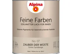 Alpina Feine Farben Lack No. 07 Zauber der Wüste® Beige edelmatt 750 ml
