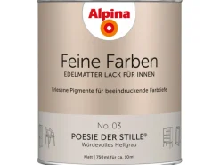 Alpina Buntlacke^Feine Farben Lack No. 03 Poesie der Stille® Grau edelmatt 750 ml