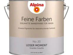 Alpina Feine Farben No. 20 Leiser Moment Grau-Lila edelmatt 2,5 l