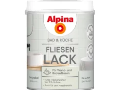 Alpina Speziallacke^Fliesen-Lack Bad & Küche 2 Komponenten Bergnebel Seidenmatt 750 ml