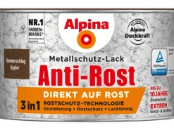 Alpina Speziallacke^Metallschutz-Lack Anti-Rost Hammerschlag 300 ml