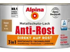 Alpina Metallschutz-Lack Anti-Rost glänzend 300 ml