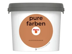 Alpina Wandfarbe Pure Farben Kupferorange 2,5 l