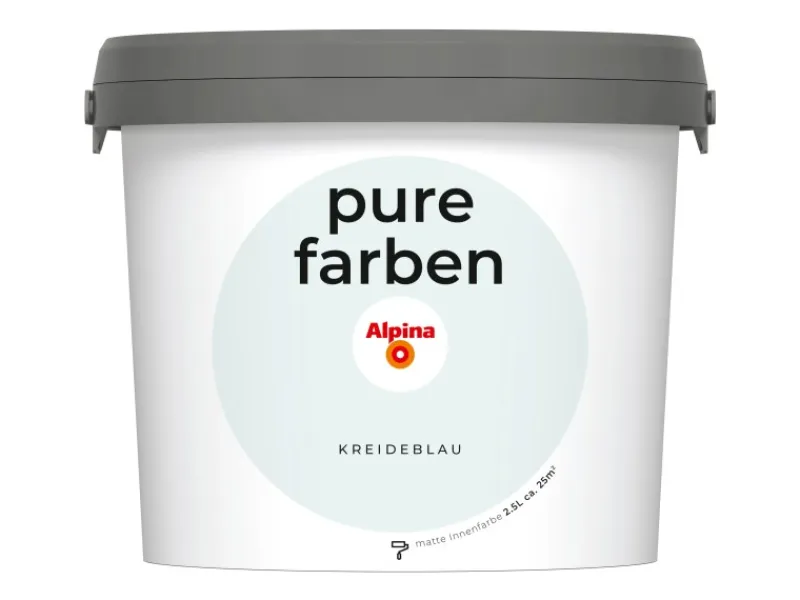 Alpina Innenfarben^Wandfarbe Pure Farben 2,5 l