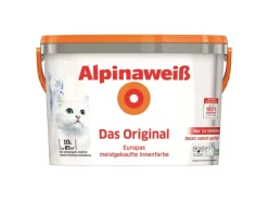Alpina weiß Wandfarbe Das Original Weiß Matt 10 l