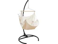 AMANKA XL-Hängesessel inkl. Gestell bis 100 kg 155 x 125 cm