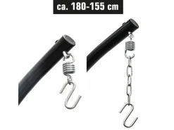 AMANKA XL-Hängesessel inkl. Gestell bis 100 kg 155 x 125 cm