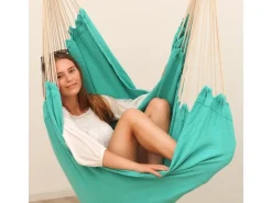 AMANKA Sessel^XXL-Hängesessel bis 150 kg Belastbar 185 x 130 cm