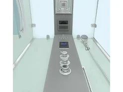 AcquaVapore AquaVapore Duschkabine Komplettdusche D38-00L1 Fertigdusche Dusche 80x80 cm