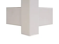 AR Shelving Eckregal Erweiterungmodul Rivet Style 48 x 70 x 40 cm Grauweiß FSC®