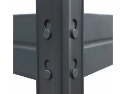 AR Shelving Kellerregale|Holzregale^Rivet Schwerlastregal 180 x 90 x 60 cm 5 Böden Anthrazit FSC®