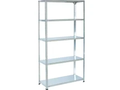 AR Shelving Schraubregal Verzinkt 200 x 100 x 50 cm 5 Böden 100 kg