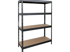 AR Shelving Holzregale^Schwerlast-Steckregal Rivet L 180cm x 120cm x 45cm 4B FSC®