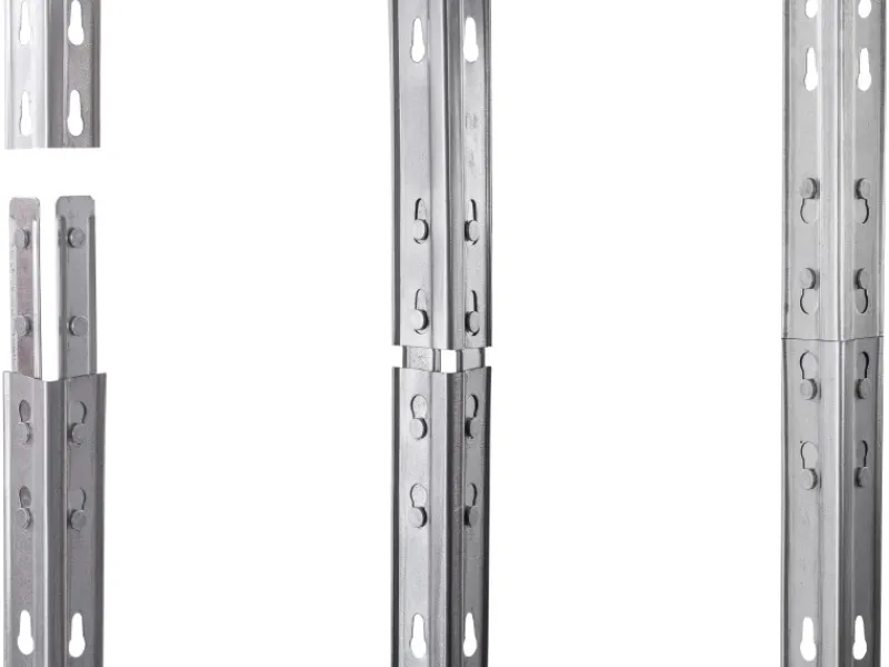 AR Shelving Schwerlast-Steckregal Rivet 180 cm x 90 cm x 45 cm 4 Böden