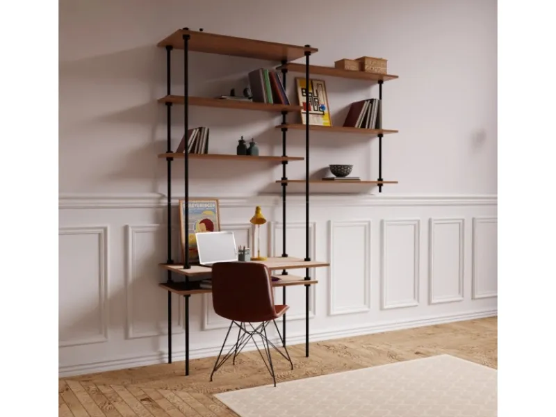 AR Shelving Büroregale^Standregal AR Deco 185 cm x 85 cm x 35 cm Nebraska FSC®