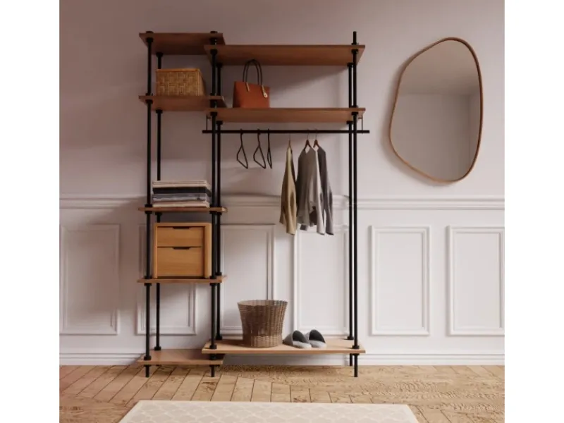 AR Shelving Büroregale^Standregal AR Deco 185 cm x 85 cm x 35 cm Nebraska FSC®