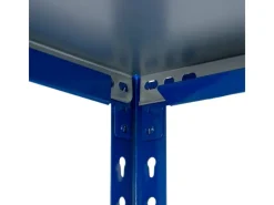 AR Shelving Büroregale^Steckregal Blau & Verzinkt 200 x 60 x 30 cm 5 Böden 180 kg
