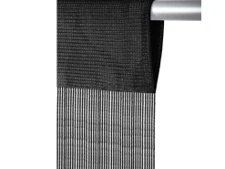 Arsvita Türvorhänge^Fadenvorhang Fadengardine Gardine Vorhang Prince 300 cm x 250 cm Schwarz