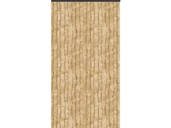 Arsvita Türvorhänge^Flauschvorhang Flauschgardine Vorhang 140 cm x 220 cm Unistreifen Beige