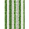Arsvita Türvorhänge^Flauschvorhang Flauschgardine Vorhang 90 cm x 220 cm Unistreifen Grün Weiß