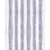 Arsvita Türvorhänge^Flauschvorhang Flauschgardine Vorhang 56 cm x 185 cm Unistreifen Hellgrau Weiß