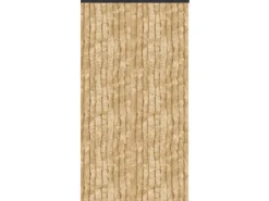 Arsvita Flauschvorhang Flauschgardine Vorhang 56 cm x 185 cm Unistreifen Beige
