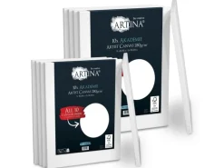 Artina Künstlerzubehör^Akademie Keilrahmen 40x50cm 5 + 30x40cm 5 FSC 10tlg