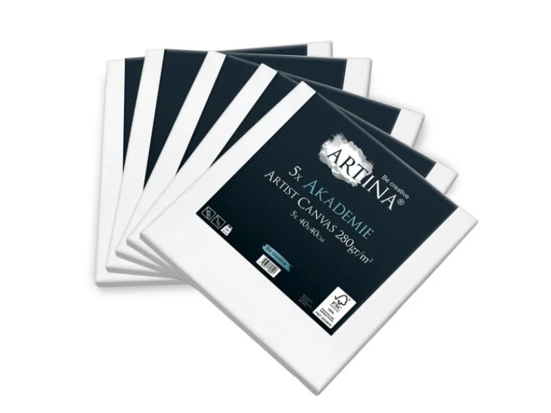 Artina Künstlerzubehör^Akademie Keilrahmen 40x40cm FSC 5tlg