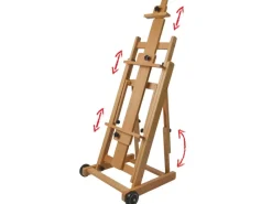 Artina Künstlerzubehör^Bordeaux Staffelei Buche