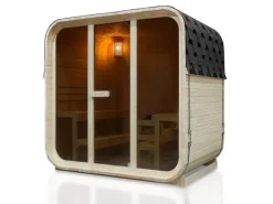 Artsauna Sitzbänke^Cube Fasssauna Fjora