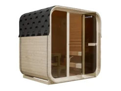 Artsauna Sitzbänke^Cube Fasssauna Fjora