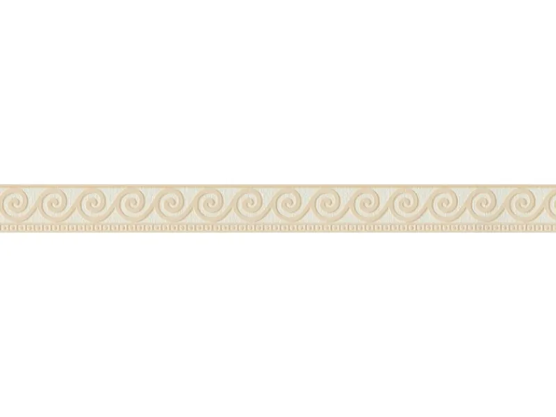 AS-Creation A.S. Création selbstklebende Bordüre Wellen Beige-Weiß