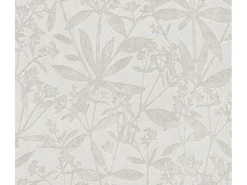 AS-Creation A.S. Création Tapete Blätter Grau und Beige 53 cm x 10,05 m AS-389243