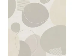 AS-Creation Dekorative Tapeten^A.S. Création Tapete Punkte Grau Weiß und Silber 53 cm x 10,05 m AS-385954