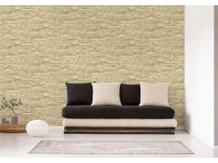 AS-Creation Tapetenmuster^A.S. Création Tapete Stein-Optik Beige und Creme-Beige 53 cm x 10,05 m AS-707130