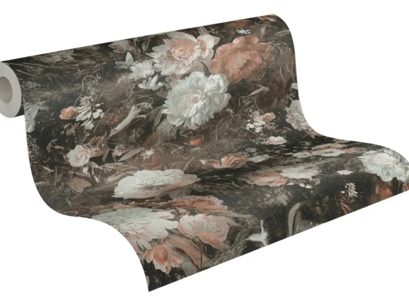 AS-Creation A.S. Création Vliestapete Blumen Weiß