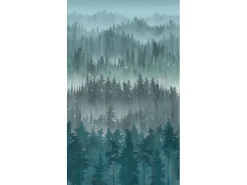 AS-Creation A.S. Creation Fototapete Wald 1,59 m x 2,8 m Blau-Grau FSC®