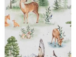 AS-Creation Dekorative Tapeten^A.S. Creation Vliestapete Waldtiere 10,05 m x 0,53 m Grün-Braun-Beige FSC®