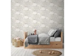 AS-Creation Klebefolien^A.S. Creation Vliestapete Waldtiere 10,05 m x 0,53 m Braun-Creme FSC®