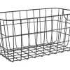 Aufbewahrungskorb Midnight Mystery Metall 33 cm x 21 cm x 15 cm Schwarz