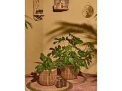 Dekorative Figuren^Aufbewahrungskorb Safari Lodge Bambus 40 cm x Ø 37 cm