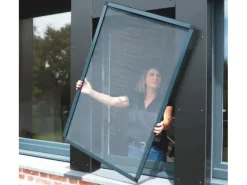 Avosdim Viererpack Fliegengitter Profile Alu 200cm x 200cm Weiß