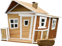 AXI Lisa Spielhaus Braun - Weiß 193 x 220 x 174 cm