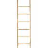 MSV Kissen|Leitern^Bambusleiter 6-Stufig 190 cm x 51 cm