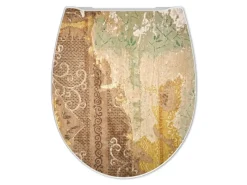 Banjado Tapezierzubehör^Premium Toilettendeckel Mit Absenkautomatik WC-Sitz Soft Close Hygienischer Klodeckel Duroplast Mit Motiv Alte Tapeten